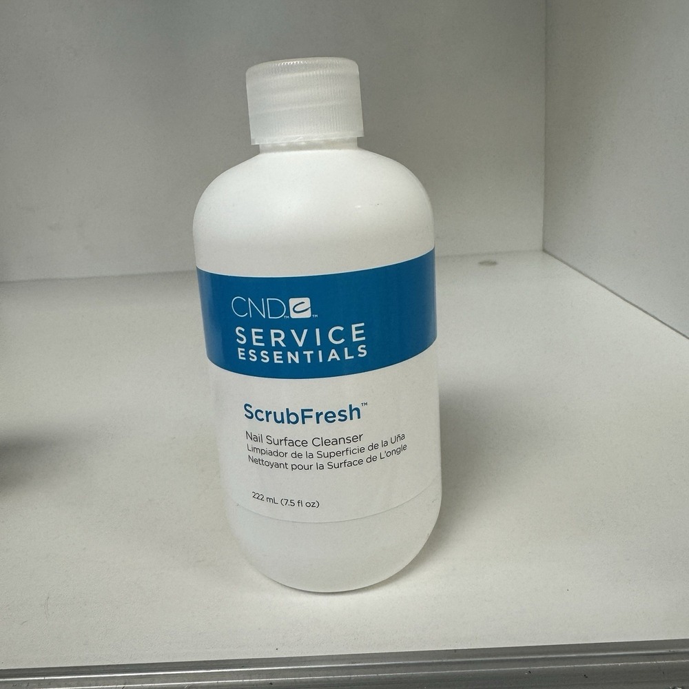 CND Shellac ScrubFresh Scrub Fresh Cleanse 7.5 Oz / 222 ml Nail Surface Cleanser